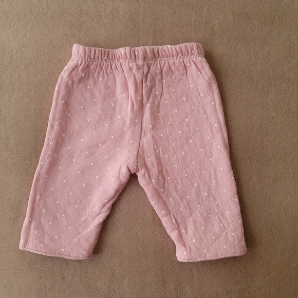 Gap Baby Girl Quilted Reversable Pants Size 0-3 Months - Picture 4 of 4